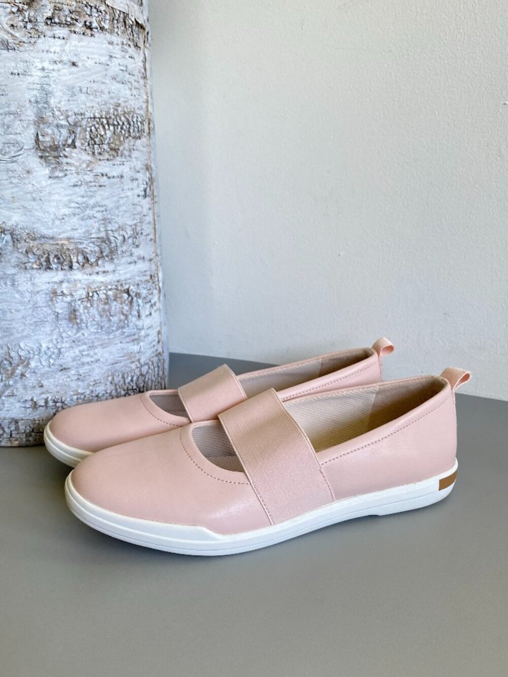 Women's Slip-On Mary Jane Sneakers - Blush Pink